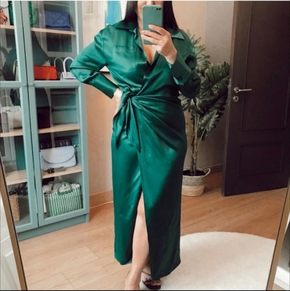 Zara Limited Edition Wrap Dress - Picture 3 of 7